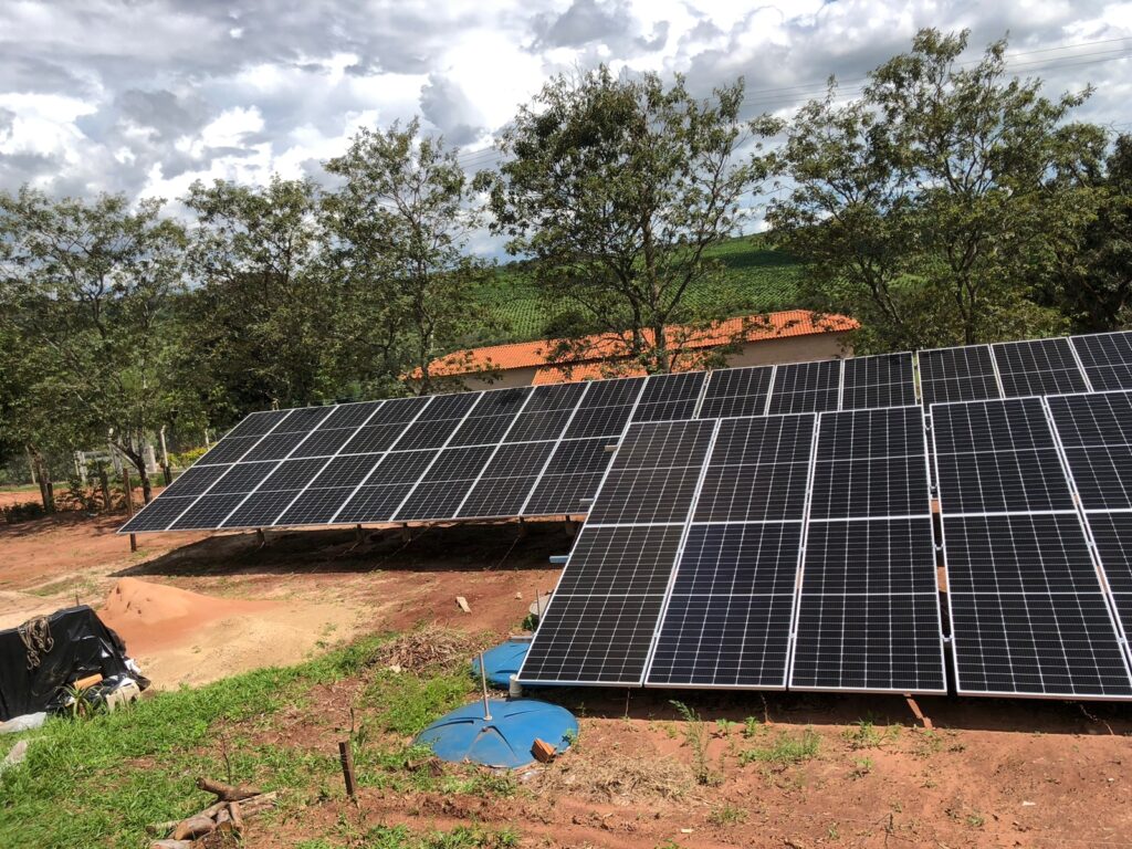 usina de energia solar para supermercado
